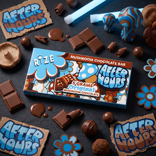 After Hours x Rize - Mushroom Choco Bars (5 g)