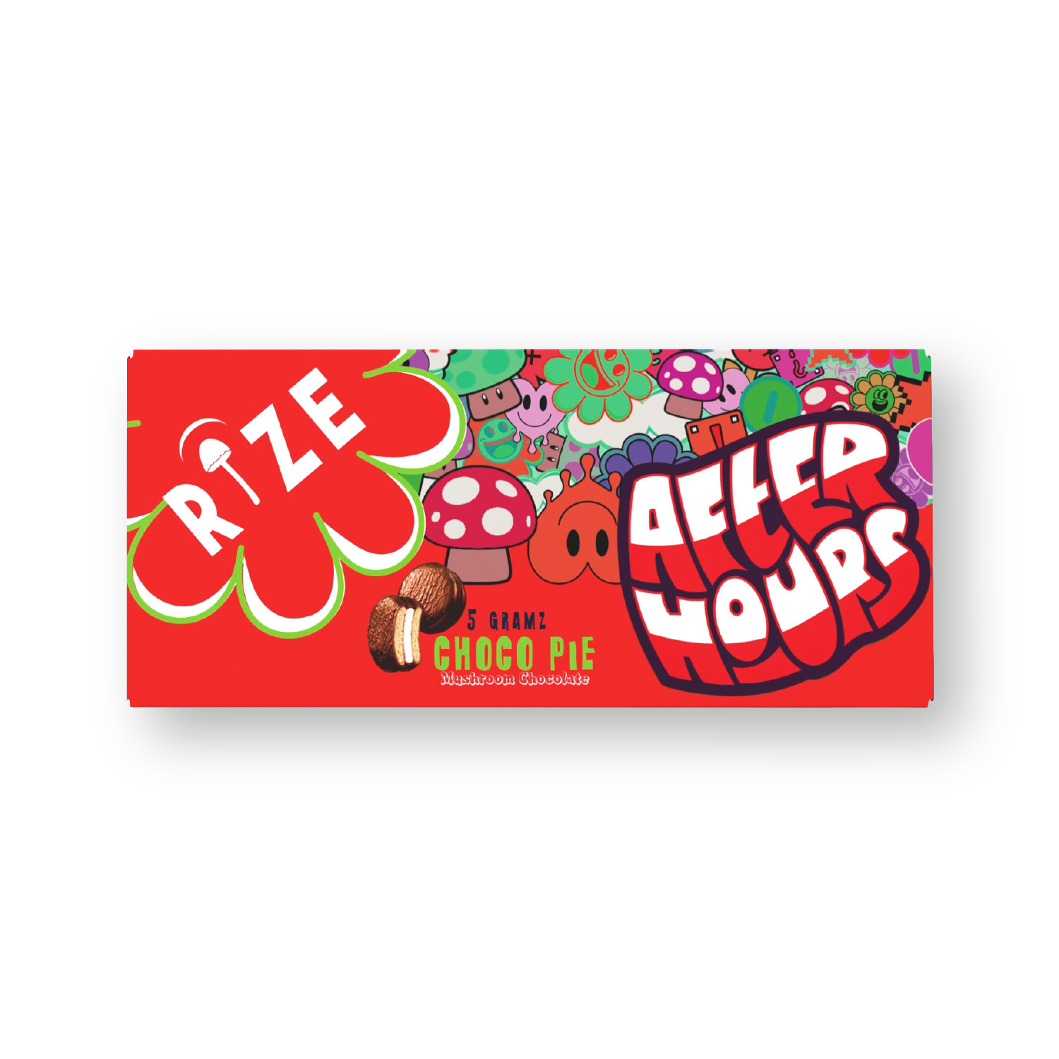 After Hours x Rize Mushroom Choco Bars (5 g)