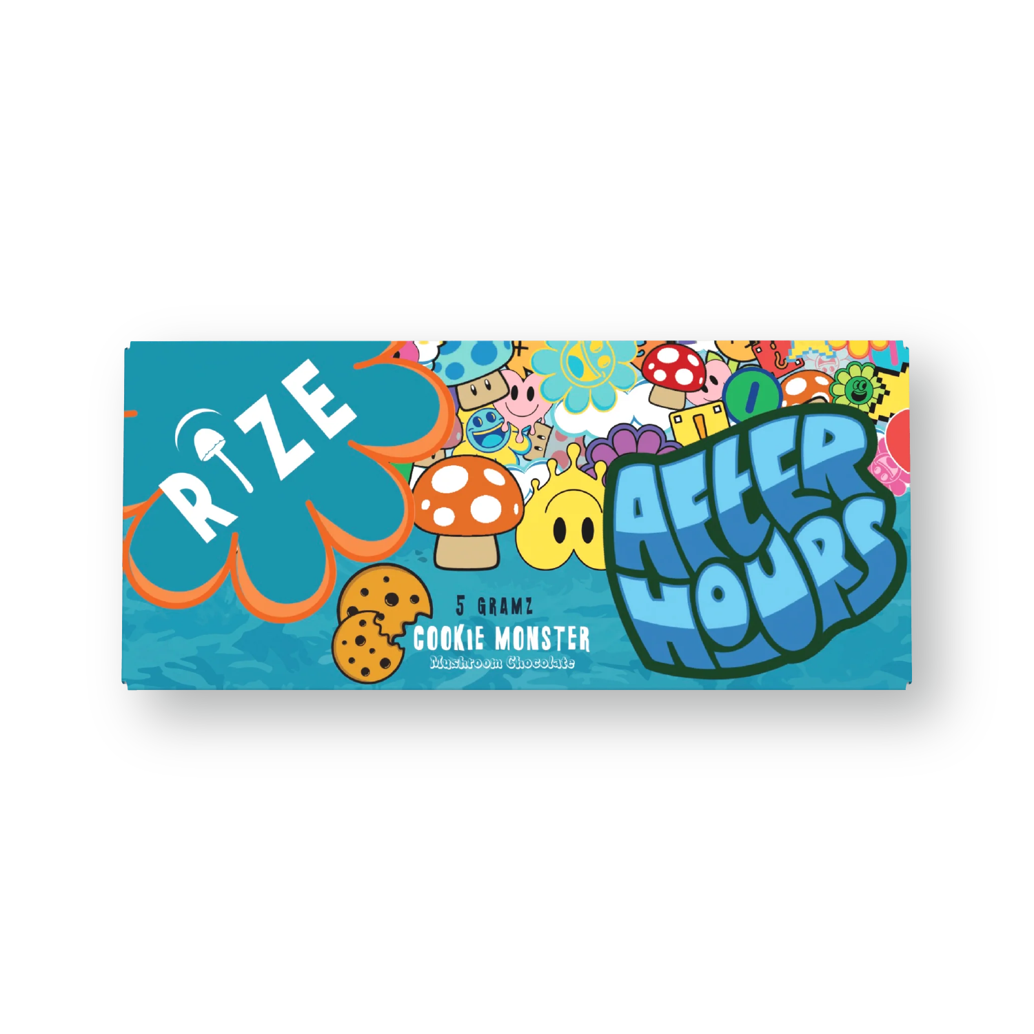After Hours x Rize Mushroom Choco Bars (5 g)