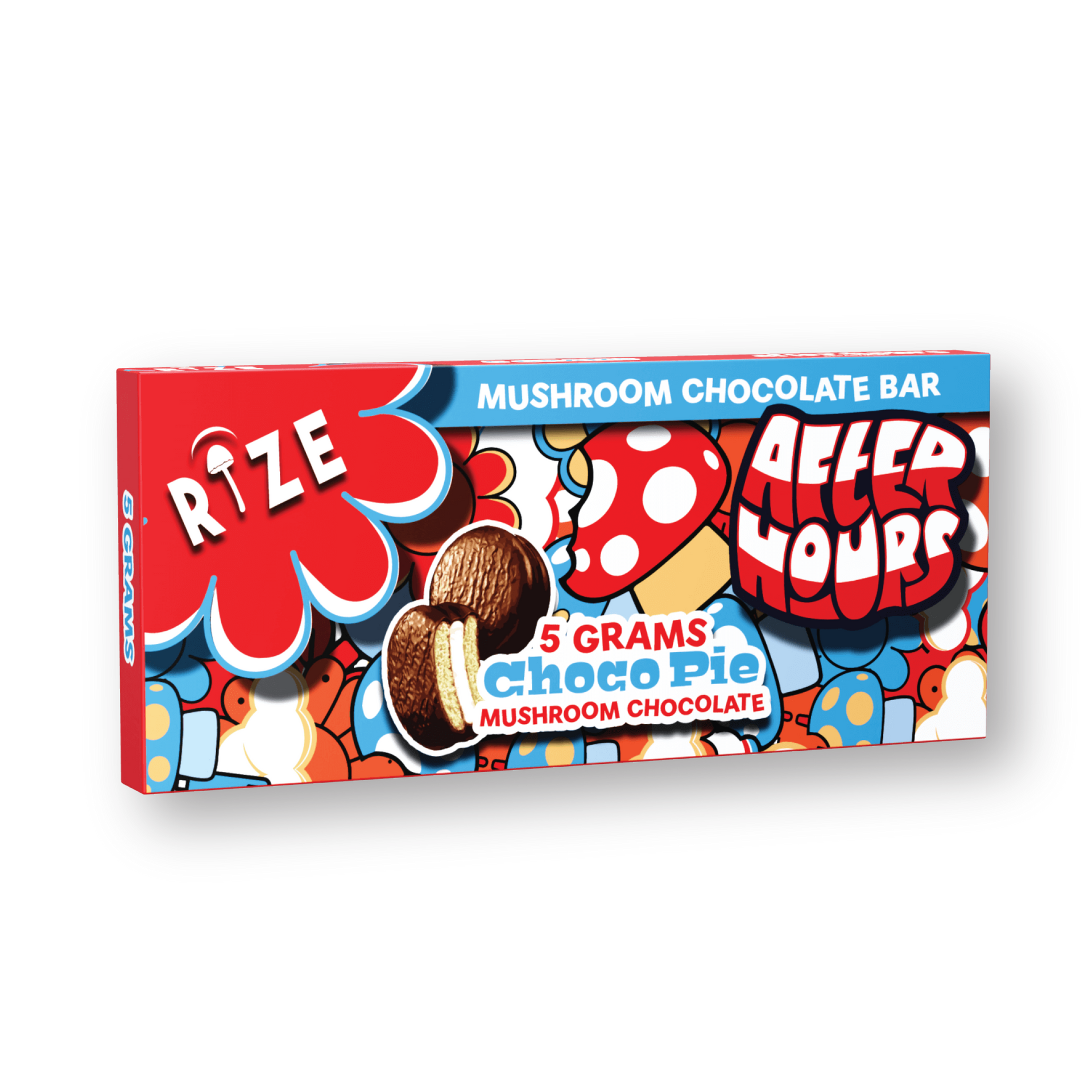 After Hours x Rize Mushroom Choco Bars (5 g)