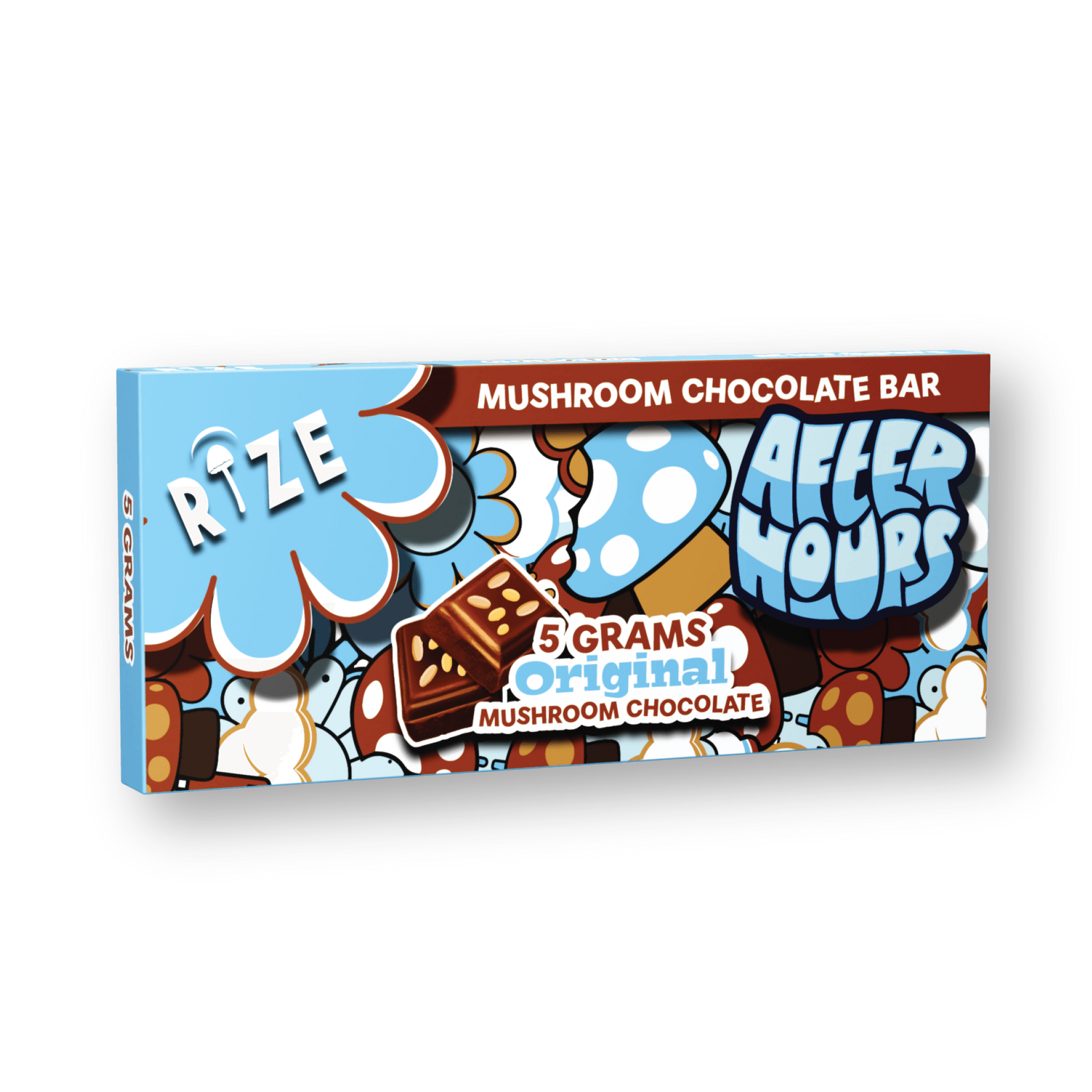 After Hours x Rize Mushroom Choco Bars (5 g)